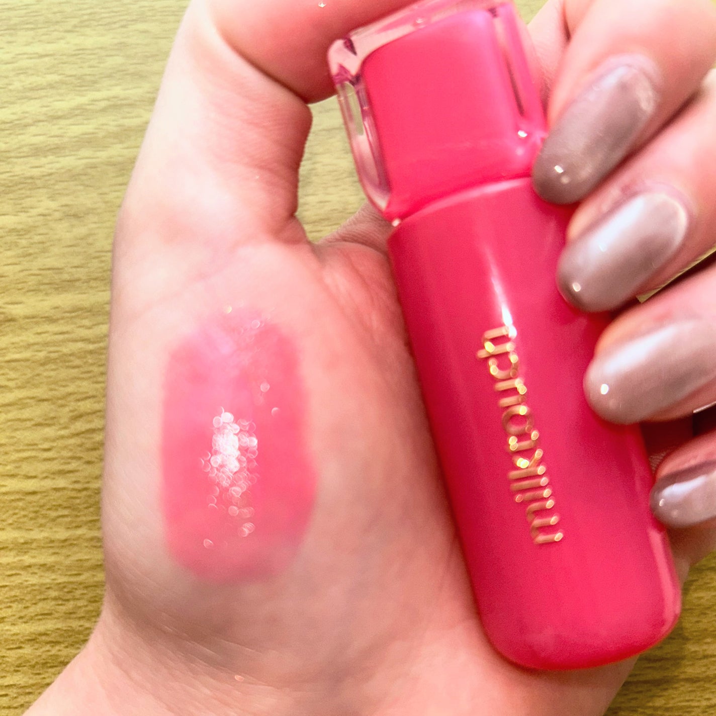 ジェリーフィットティンティッドグロウティント/Milk Touch/リップティントを使ったクチコミ(3枚目)