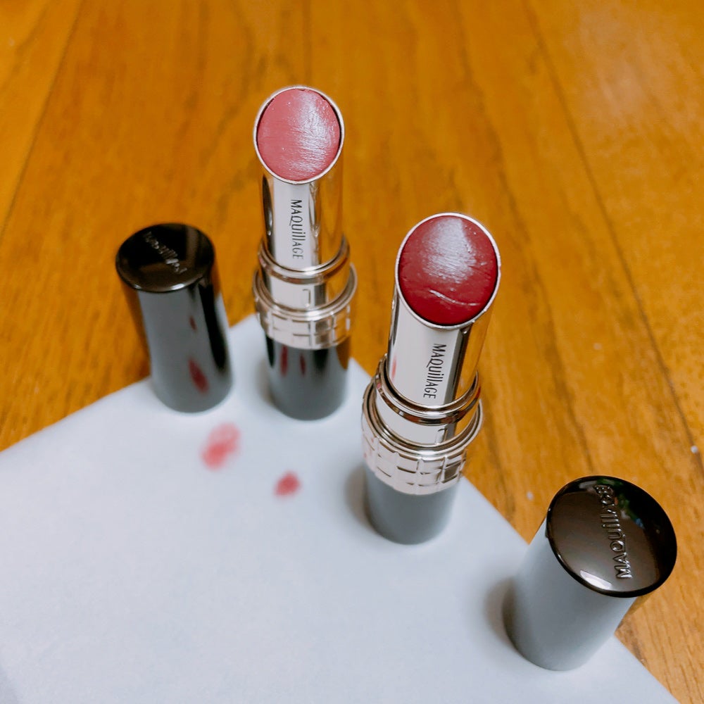 ドラマティックエッセンスルージュ/マキアージュ/口紅を使ったクチコミ(1枚目)