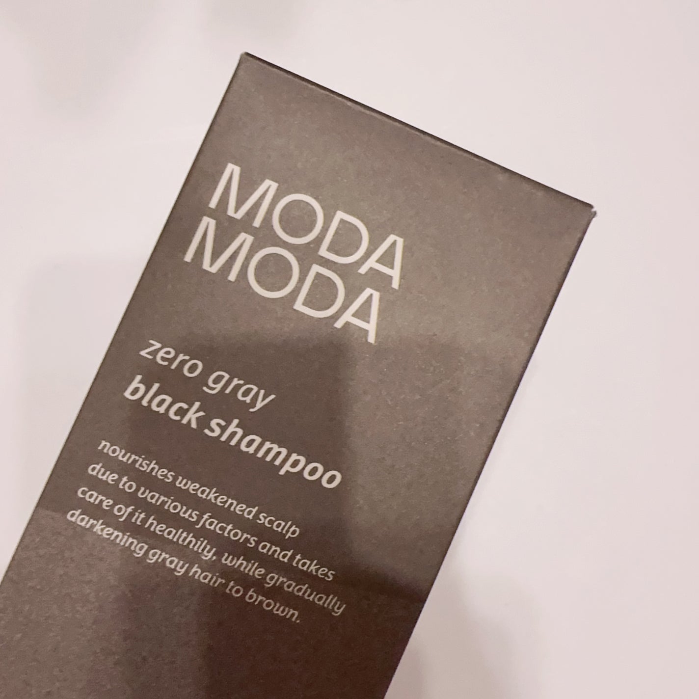 モダモダゼログレイシャンプー/MODAMODA/市販シャンプーを使ったクチコミ(3枚目)