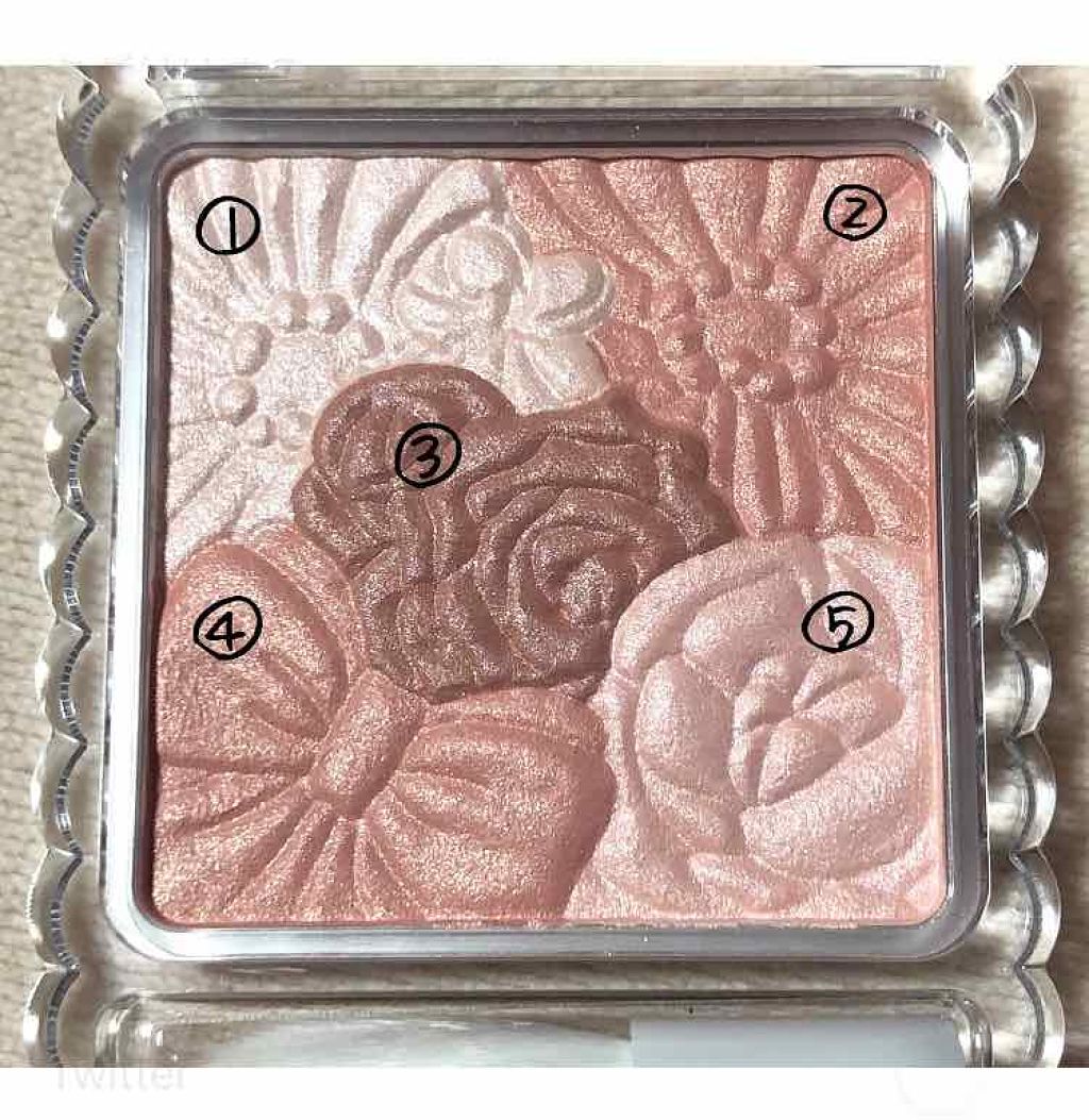 グロウフルールチークス/キャンメイク/パウダーチークを使ったクチコミ（2枚目）