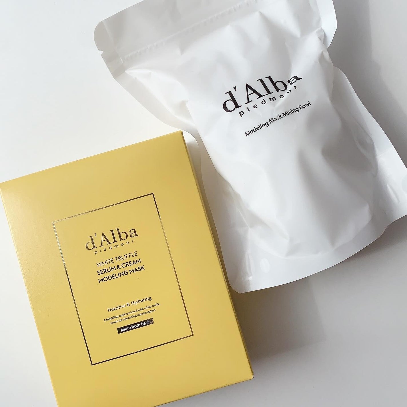 WHITE TRUFFLE SERUM & CREAM MODELING MASK/ダルバ/その他スキンケアを使ったクチコミ(5枚目)