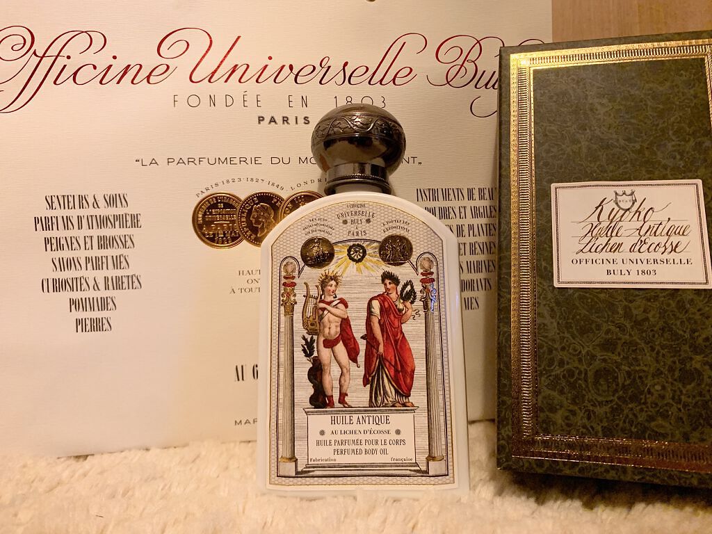 ユイル・アンティーク リケン・デコス/オフィシーヌ・ユニヴェルセル・ビュリー/ボディオイルを使ったクチコミ（1枚目）