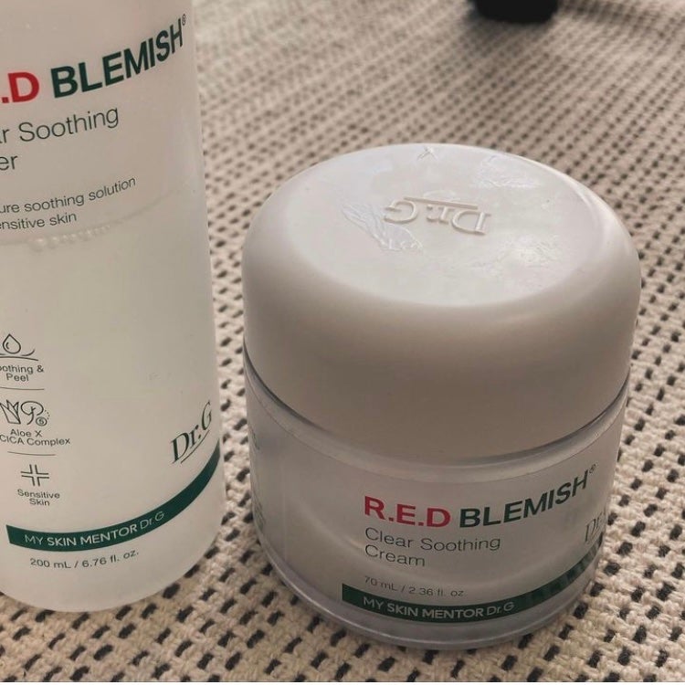 レッドブレミッシュ クリアスージングクリーム/Dr.G/フェイスクリームを使ったクチコミ(3枚目)