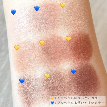 シャドウパレット/dasique/アイシャドウパレットを使ったクチコミ(4枚目)