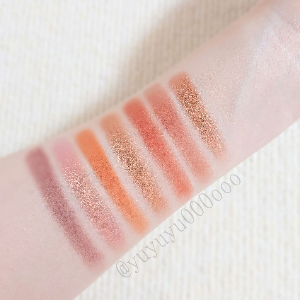 ソルテッド キャラメル ミニ アイシャドウ パレット/Too Faced/アイシャドウパレットを使ったクチコミ(3枚目)