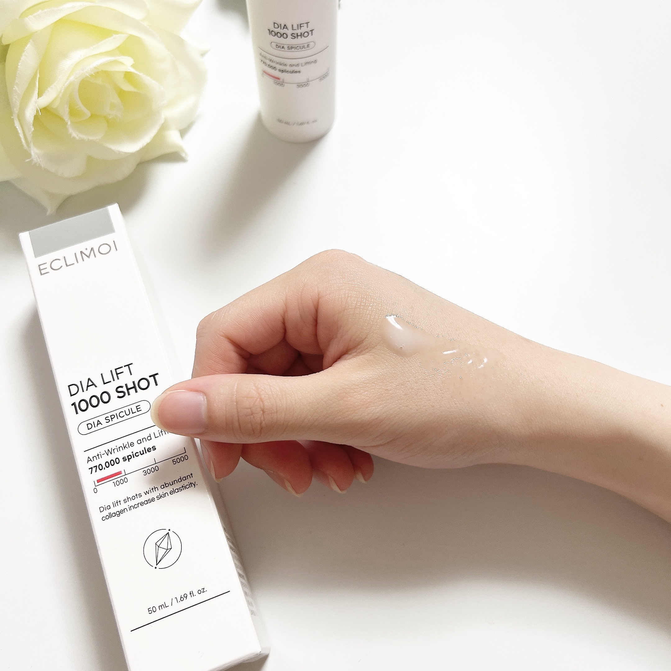 ダイヤリフト1000 SHOT/ECLIMOI/ブースター・導入液を使ったクチコミ（3枚目）