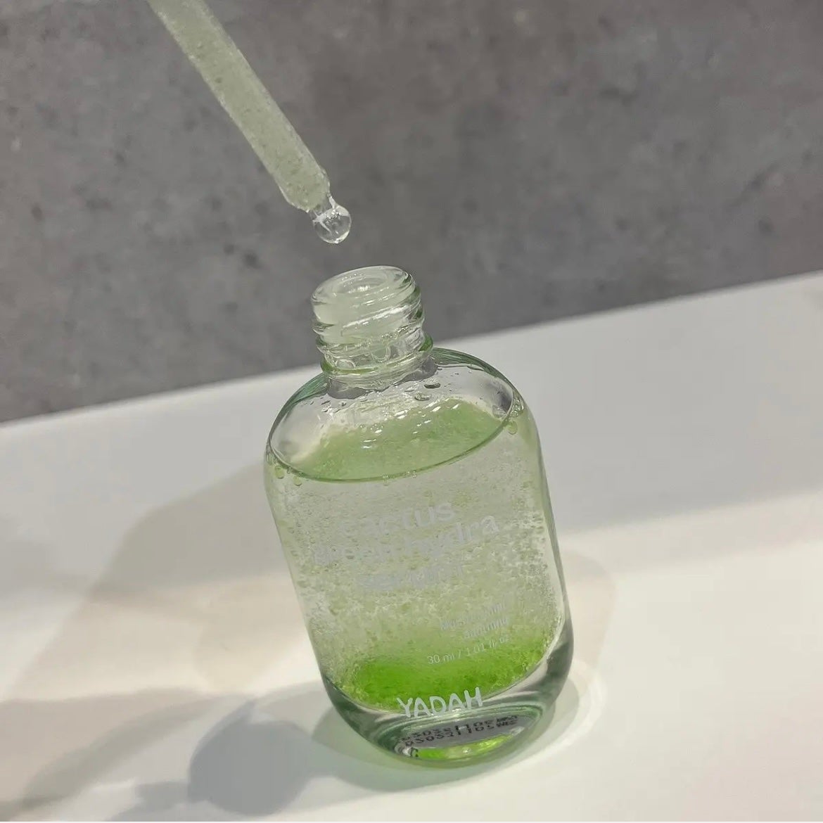 カクタスグリーンハイドラセラム/YADAH/美容液を使ったクチコミ(3枚目)