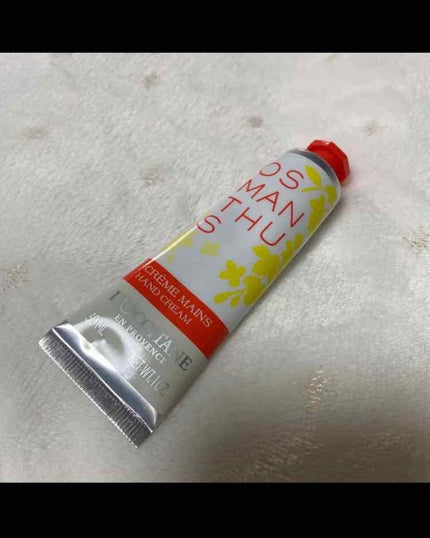 オスマンサス ハンドクリーム/L'OCCITANE/ハンドクリームを使ったクチコミ(1枚目)