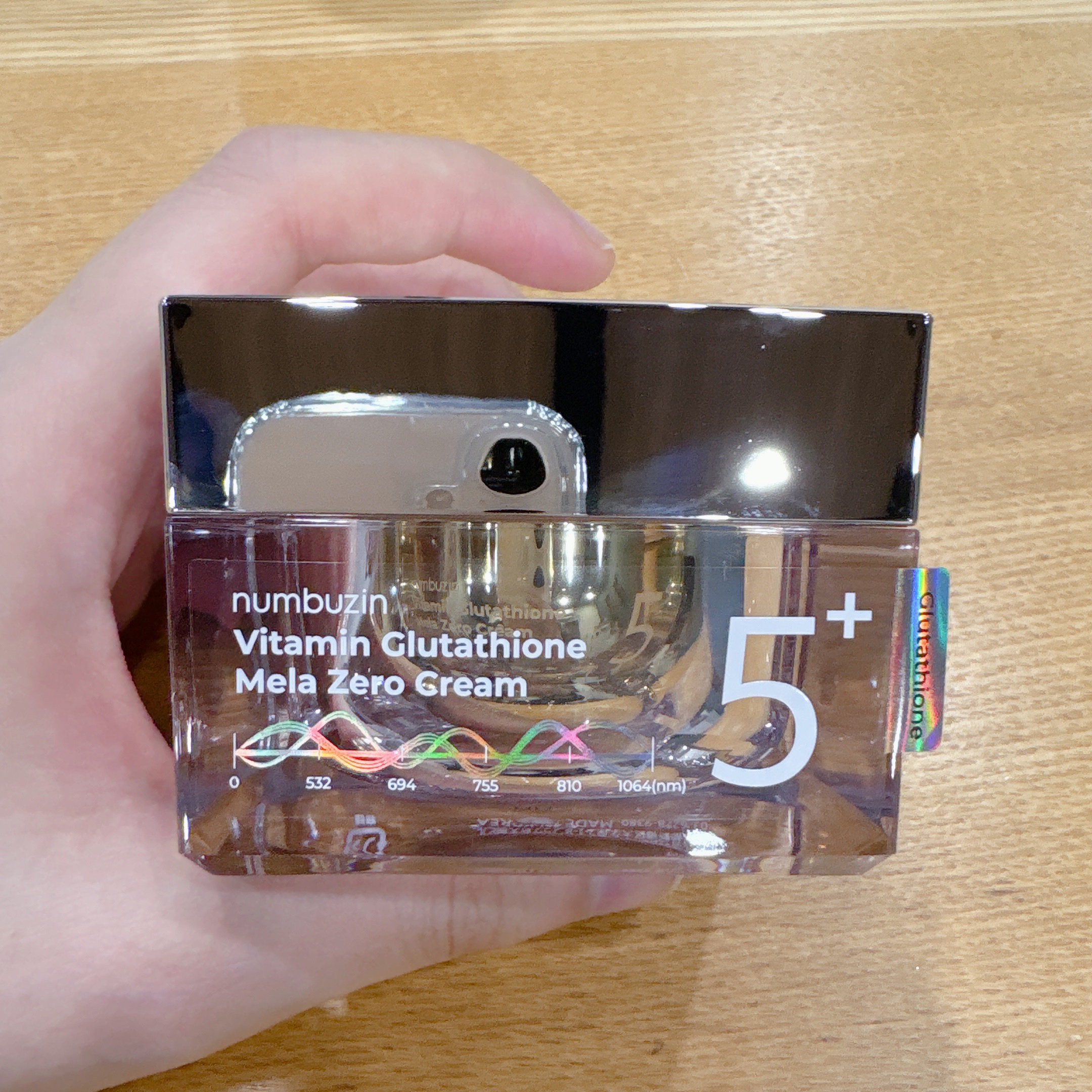 5番 白玉グルタチオンCアロママッサージクレンジング/numbuzin/オイルクレンジングを使ったクチコミ（3枚目）