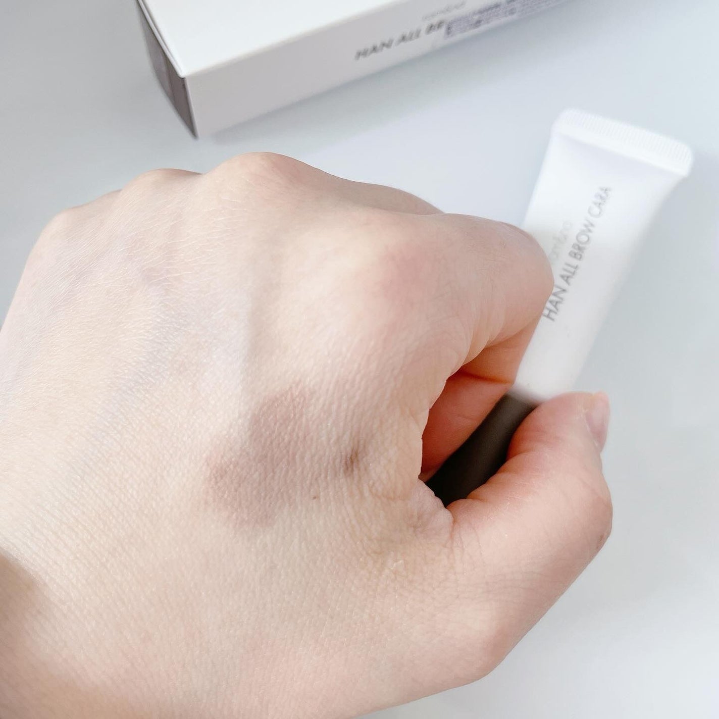ハンオールブロウカラ/rom&nd/眉マスカラを使ったクチコミ(3枚目)
