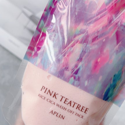 ピンクティーツリーライスシカウォッシュオフパック/APLIN/洗い流すパック・マスクを使ったクチコミ(2枚目)