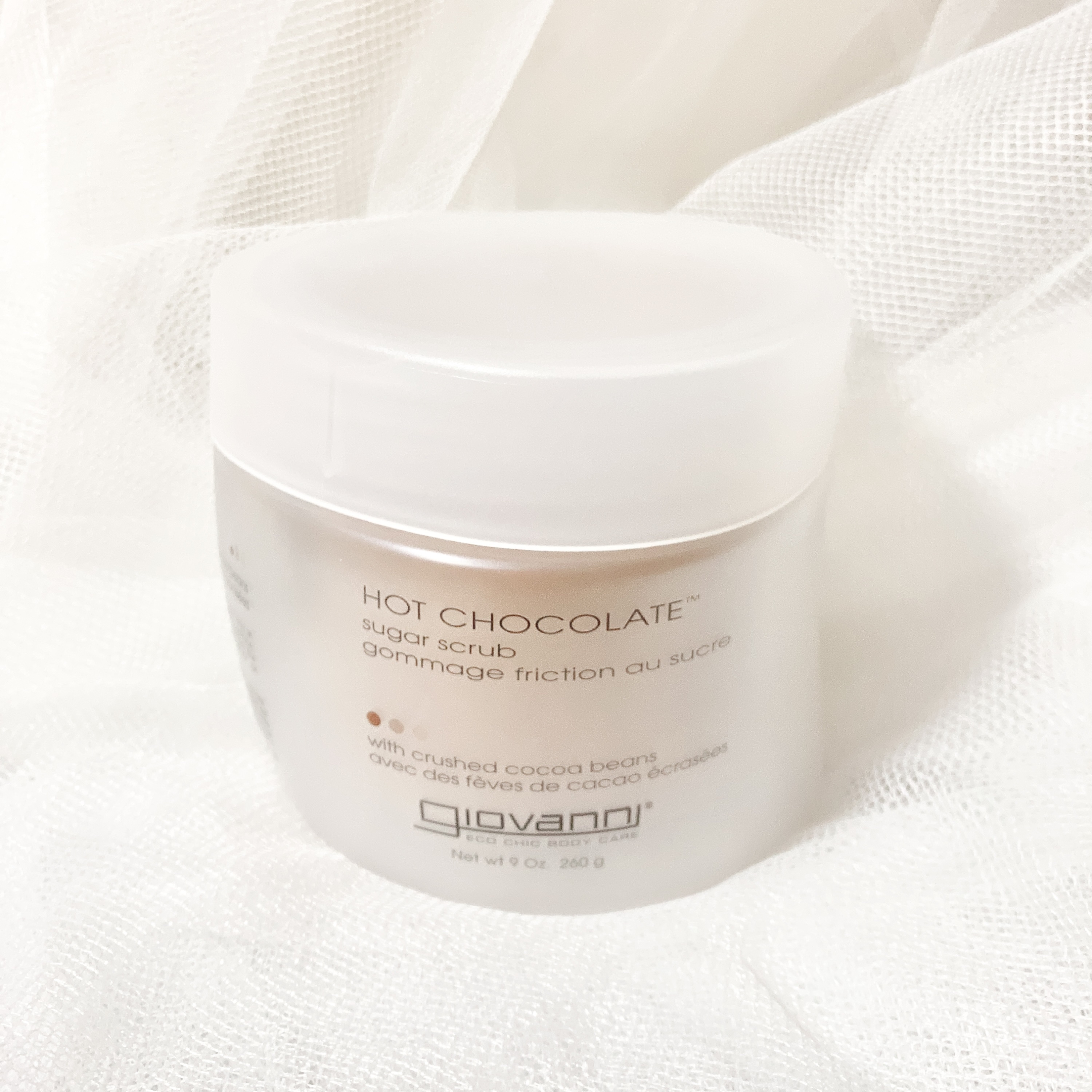 ジョヴァンニ シュガー ボディスクラブ ホットチョコレート/giovanni/ボディスクラブを使ったクチコミ（1枚目）