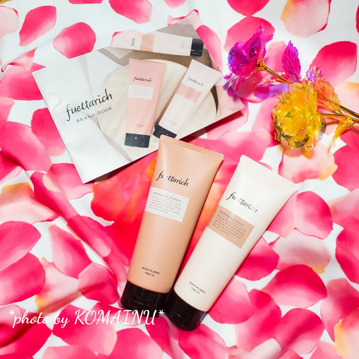 モイストアップ ジェル シャンプー/トリートメント/fuettarich (フエッタリッチ)/サロンシャンプーを使ったクチコミ（1枚目）