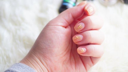 ジェルネイル(ライト対応)/セリア/ジェルネイルを使ったクチコミ(2枚目)