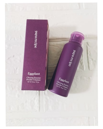 ナスクリアリング酵素洗顔パウダー/PAPA RECIPE/洗顔パウダーを使ったクチコミ(1枚目)