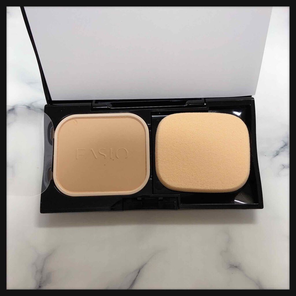 パワフルステイ モイスト ファンデーション/FASIO/パウダーファンデーションを使ったクチコミ(2枚目)