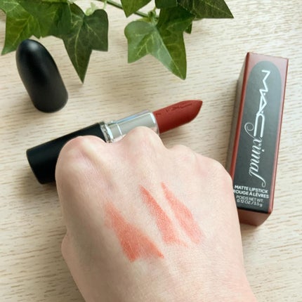 マキシマル シルキー マット リップスティック/M・A・C/口紅を使ったクチコミ(7枚目)