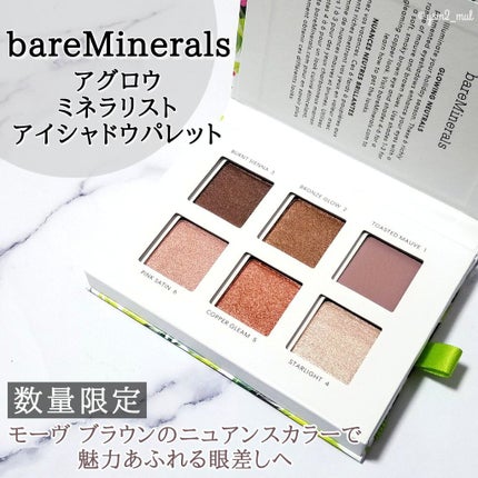 ミネラリスト アイシャドウ パレット/bareMinerals/アイシャドウパレットを使ったクチコミ(2枚目)