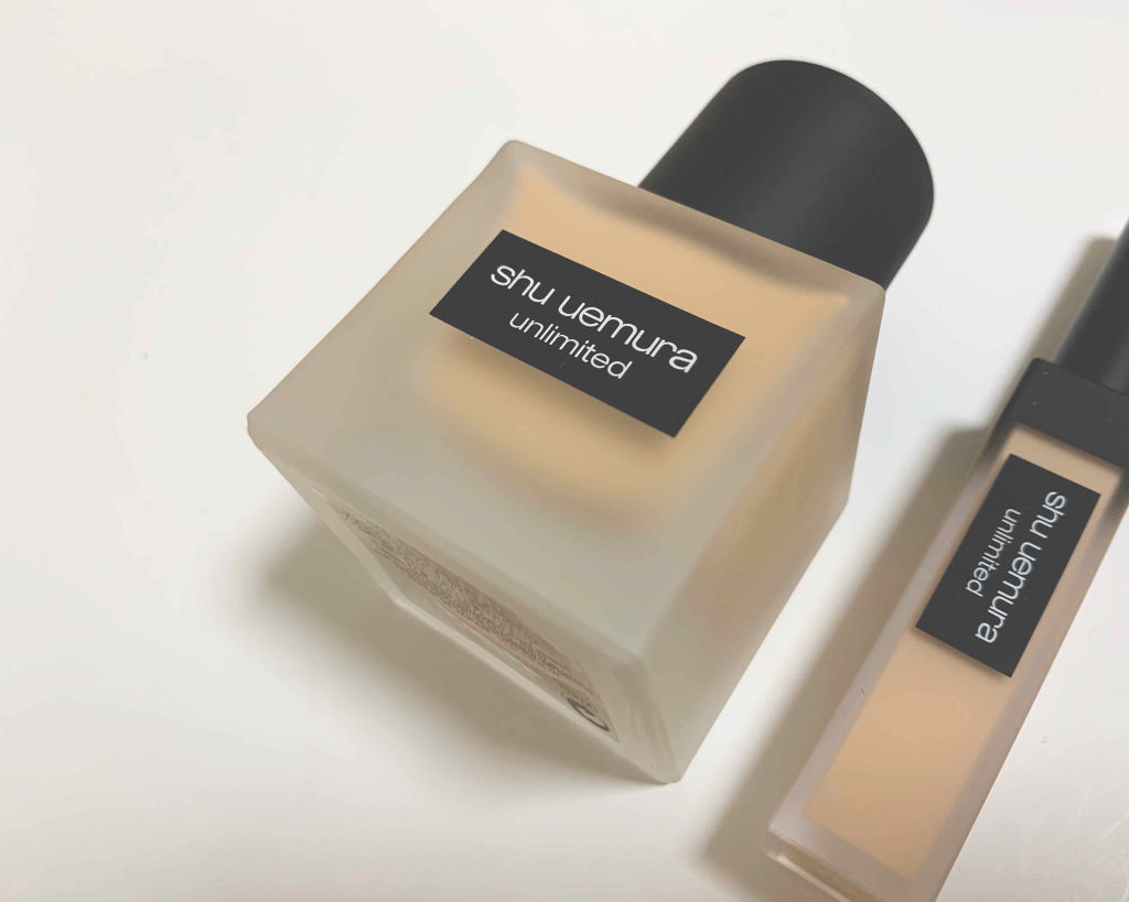 （旧）アンリミテッド ラスティング フルイド/shu uemura/リキッドファンデーションを使ったクチコミ（1枚目）