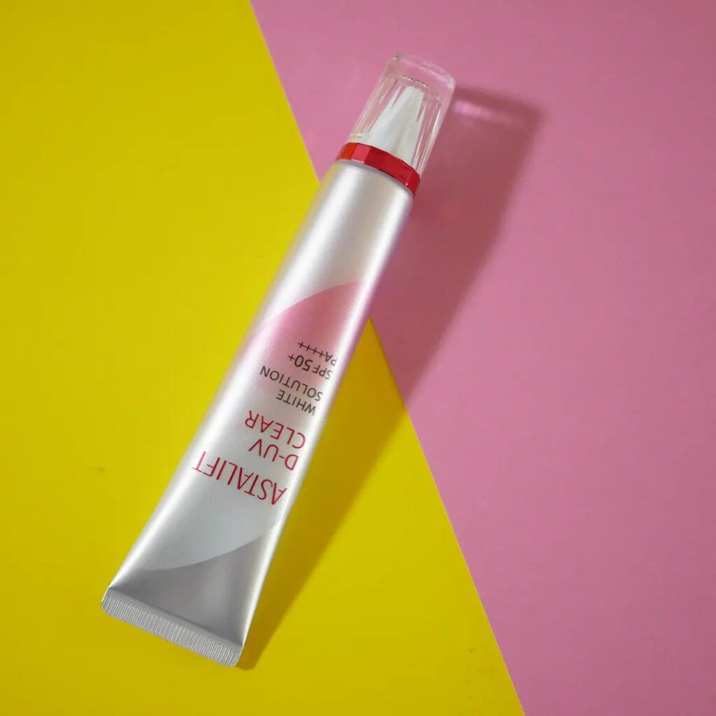 D-UVクリア ホワイトソリューション/アスタリフト/日焼け止めクリームを使ったクチコミ（1枚目）