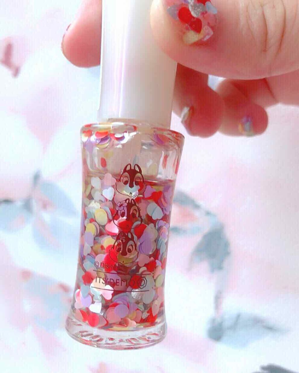 スパンコールネイルポリッシュ/IT'S DEMO/マニキュアを使ったクチコミ（2枚目）