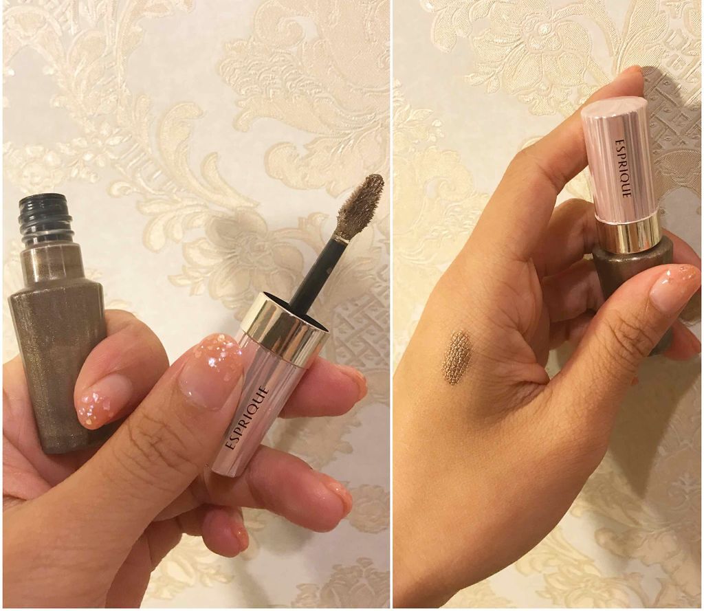 グロウ アイヴェール/ESPRIQUE/リキッドアイシャドウを使ったクチコミ（2枚目）