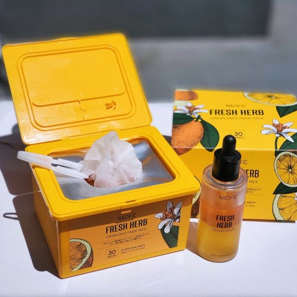 フレッシュハーブオリジンデイリーマスクパック/NACIFIC/シートマスク・パックを使ったクチコミ(1枚目)