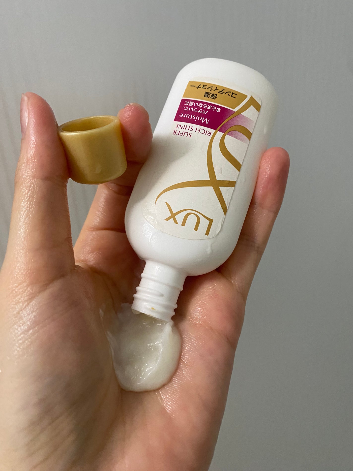 スーパーリッチシャインモイスチャー/LUX/市販シャンプーを使ったクチコミ(4枚目)