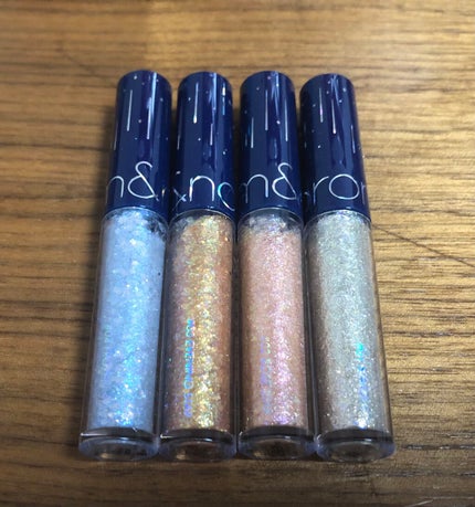 リキッド グリッター シャドウ/rom&nd/グリッターを使ったクチコミ(5枚目)