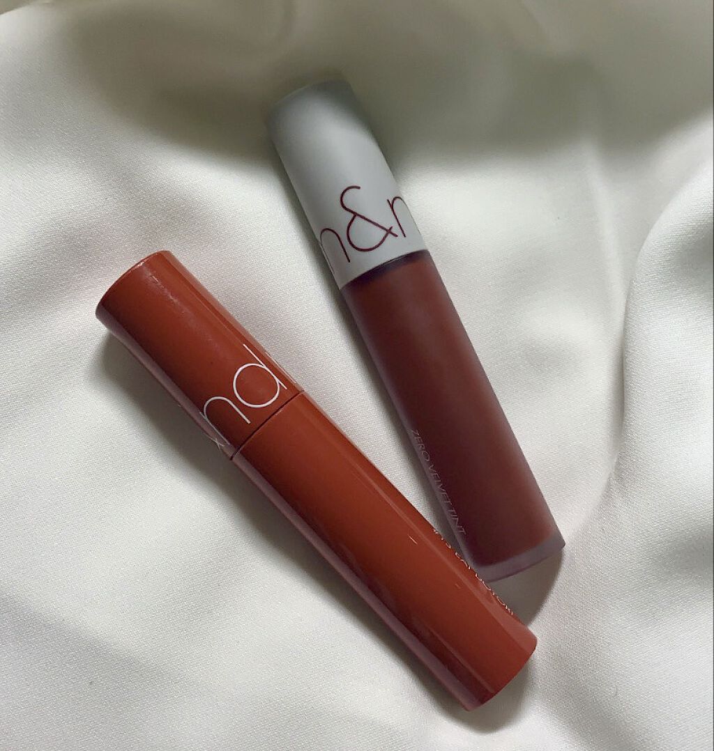 ジューシーラスティングティント/rom&nd/リップティントを使ったクチコミ（1枚目）