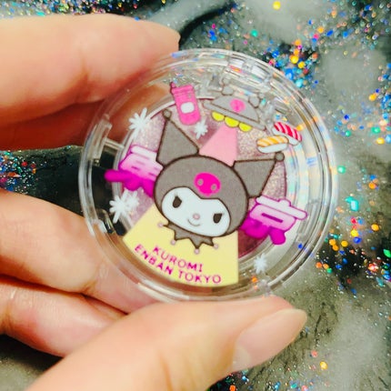 マルチグリッターカラー/ENBAN TOKYO/単色アイシャドウを使ったクチコミ(6枚目)