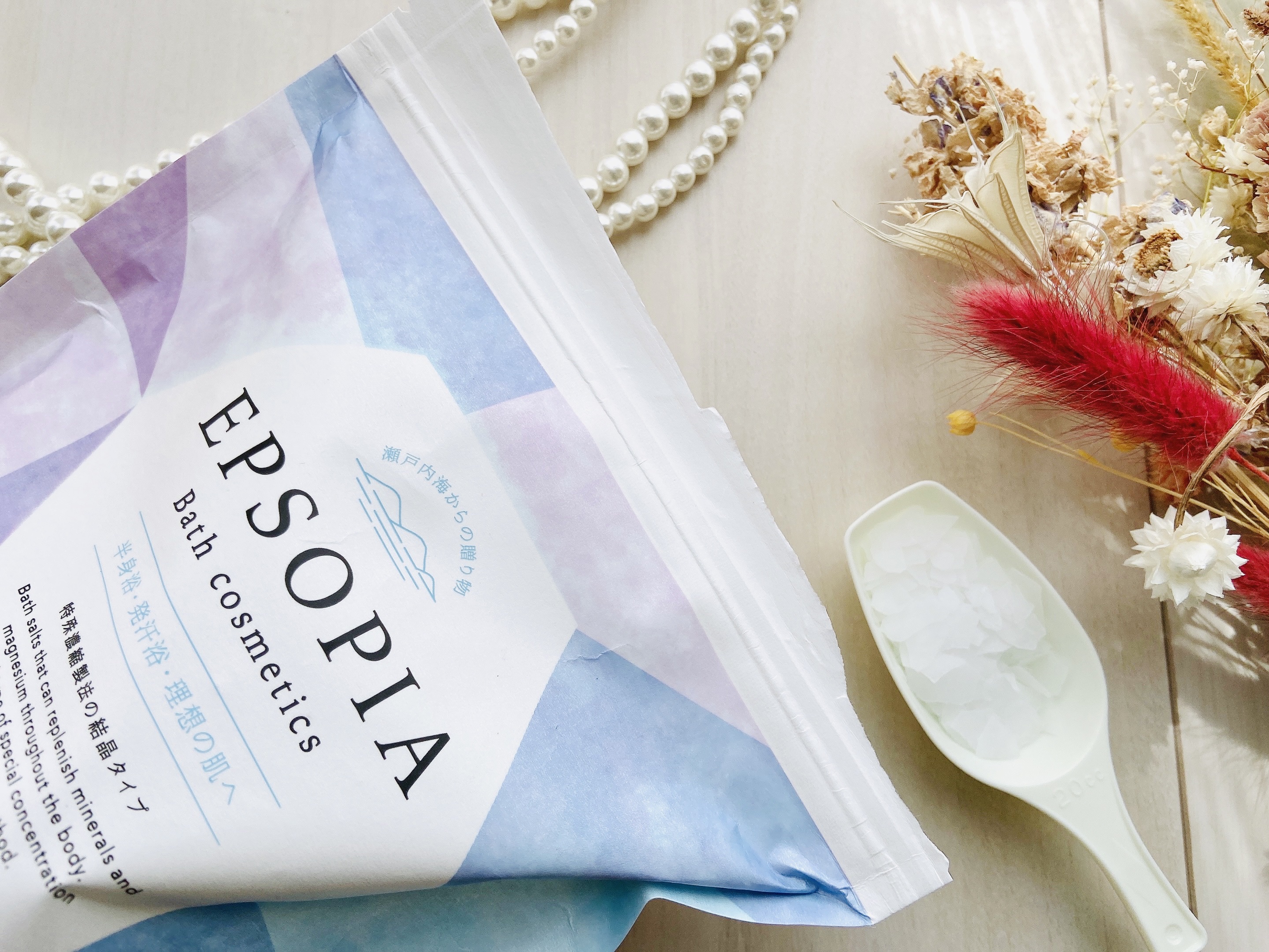 EPSOPIA Bath cosmetics/EPSOPIA/無機塩系入浴剤を使ったクチコミ（2枚目）