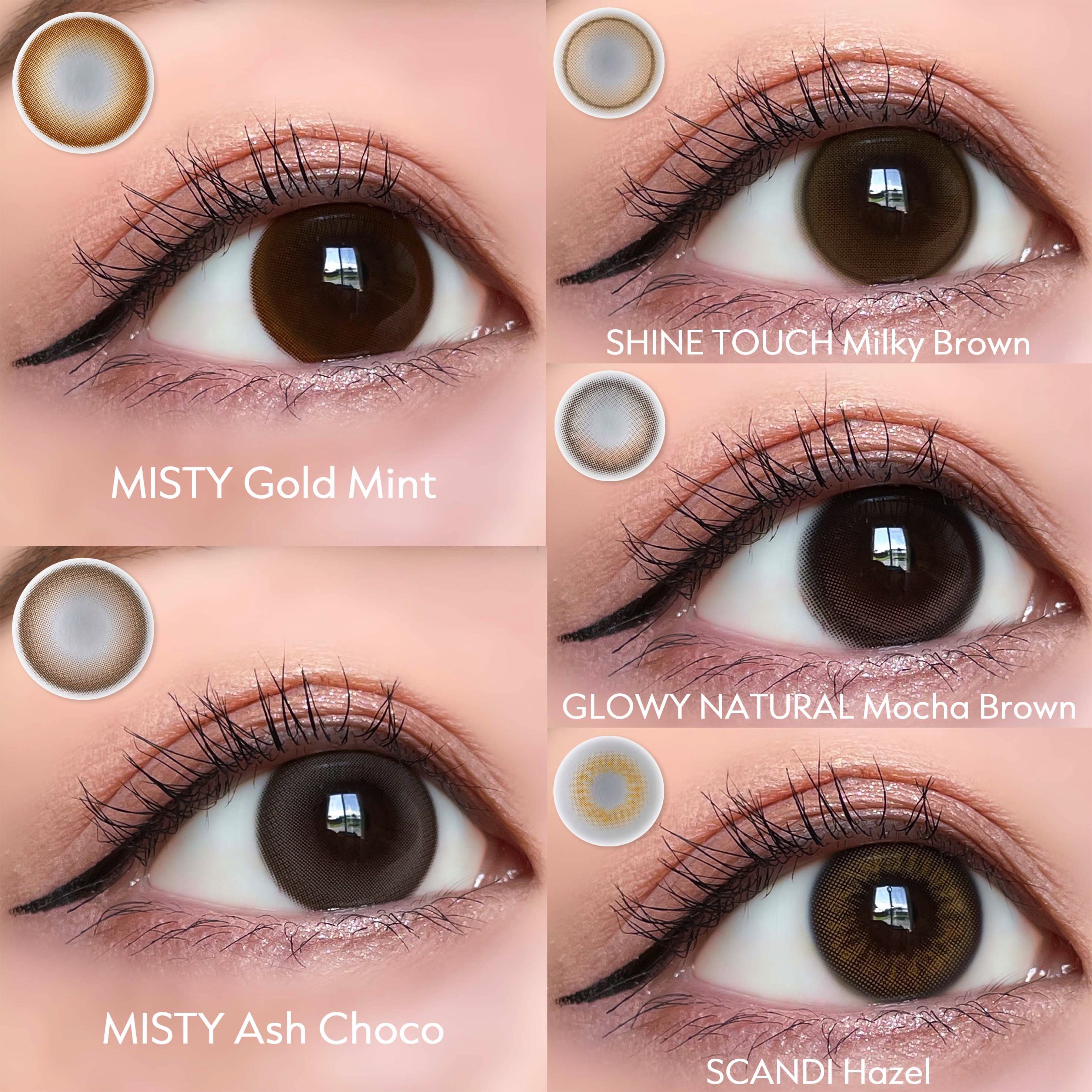 SCANDI(スカンディ)/OLENS/カラーコンタクトレンズを使ったクチコミ（2枚目）