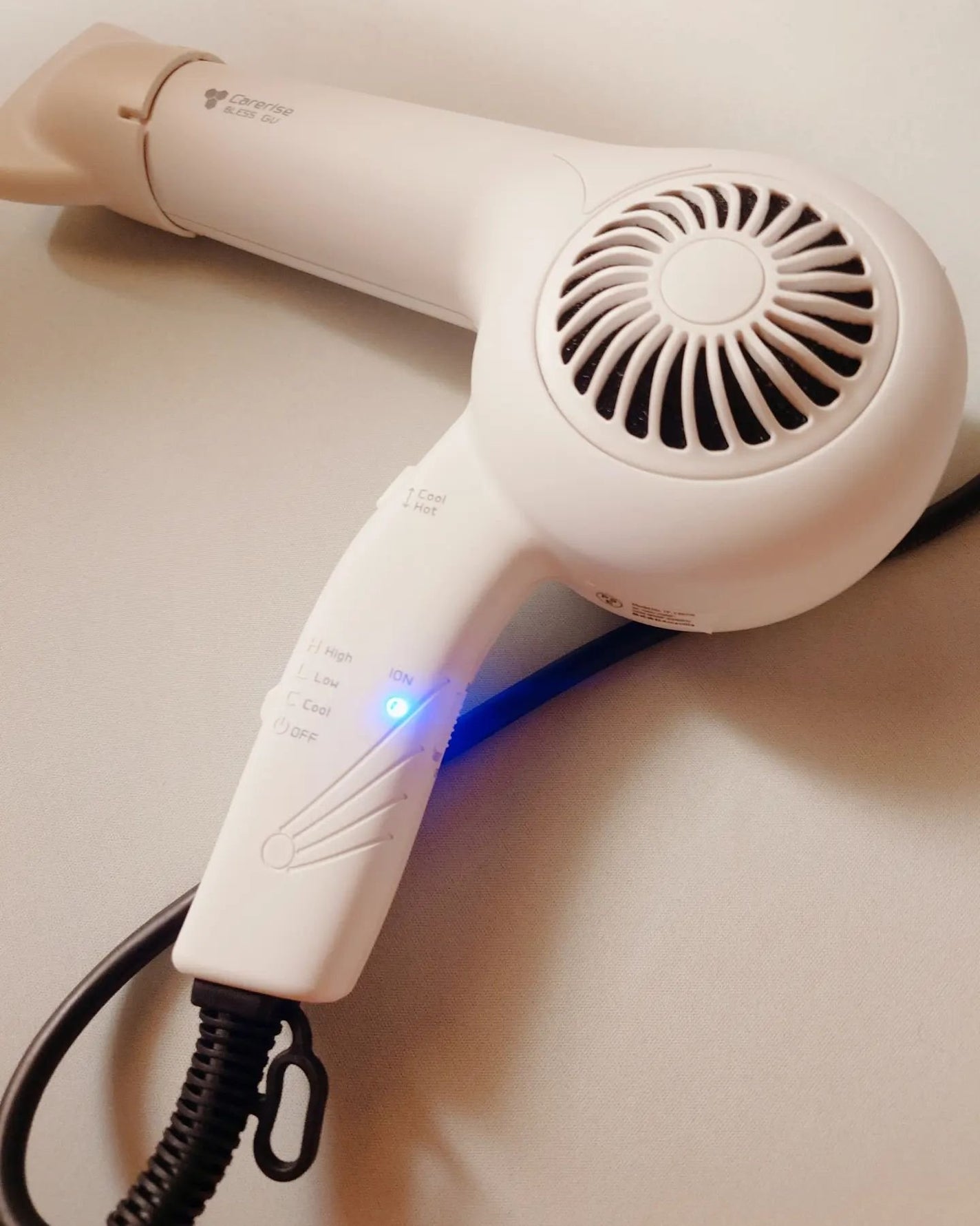 ケアライズ ブレスGVドライヤー TF-1407N/CARERISE/ドライヤーを使ったクチコミ(6枚目)