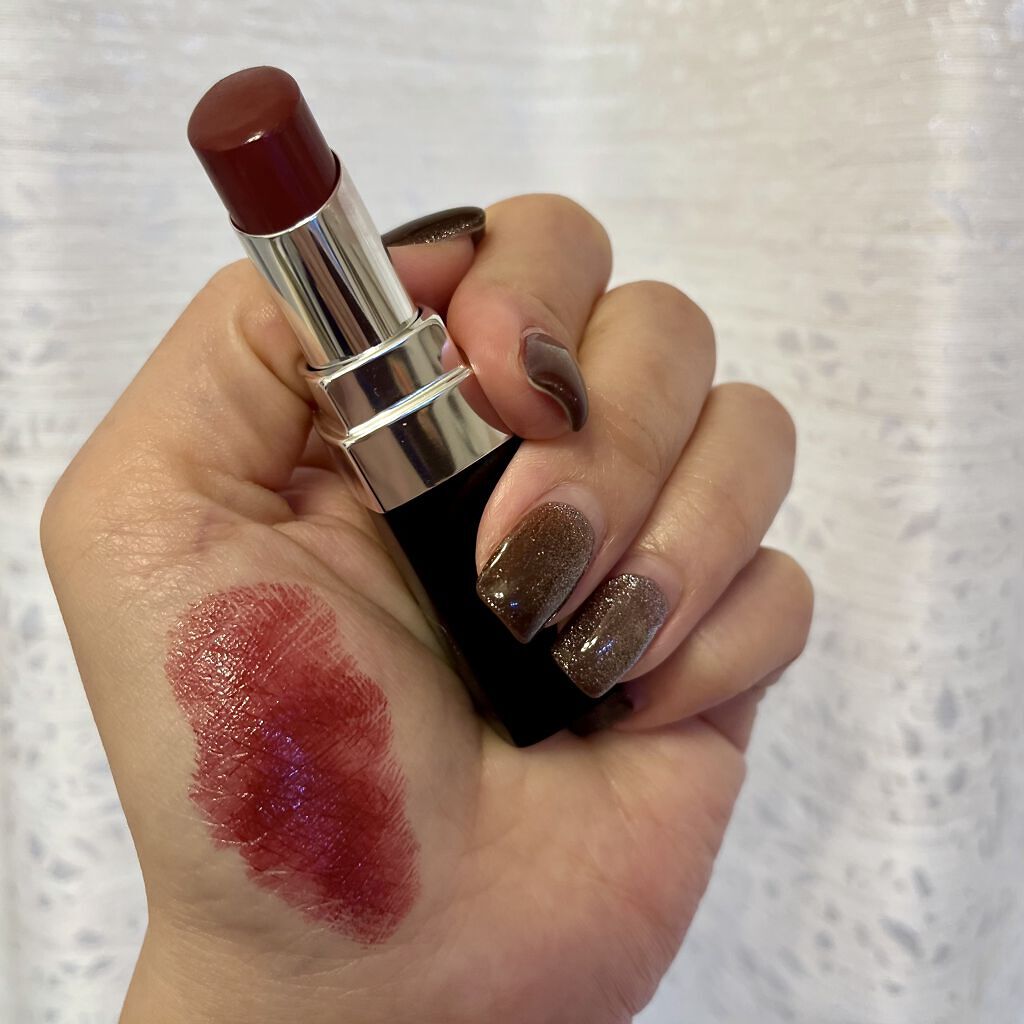 ルージュ ココ ブルーム  114 グロウ/CHANEL/口紅を使ったクチコミ（2枚目）