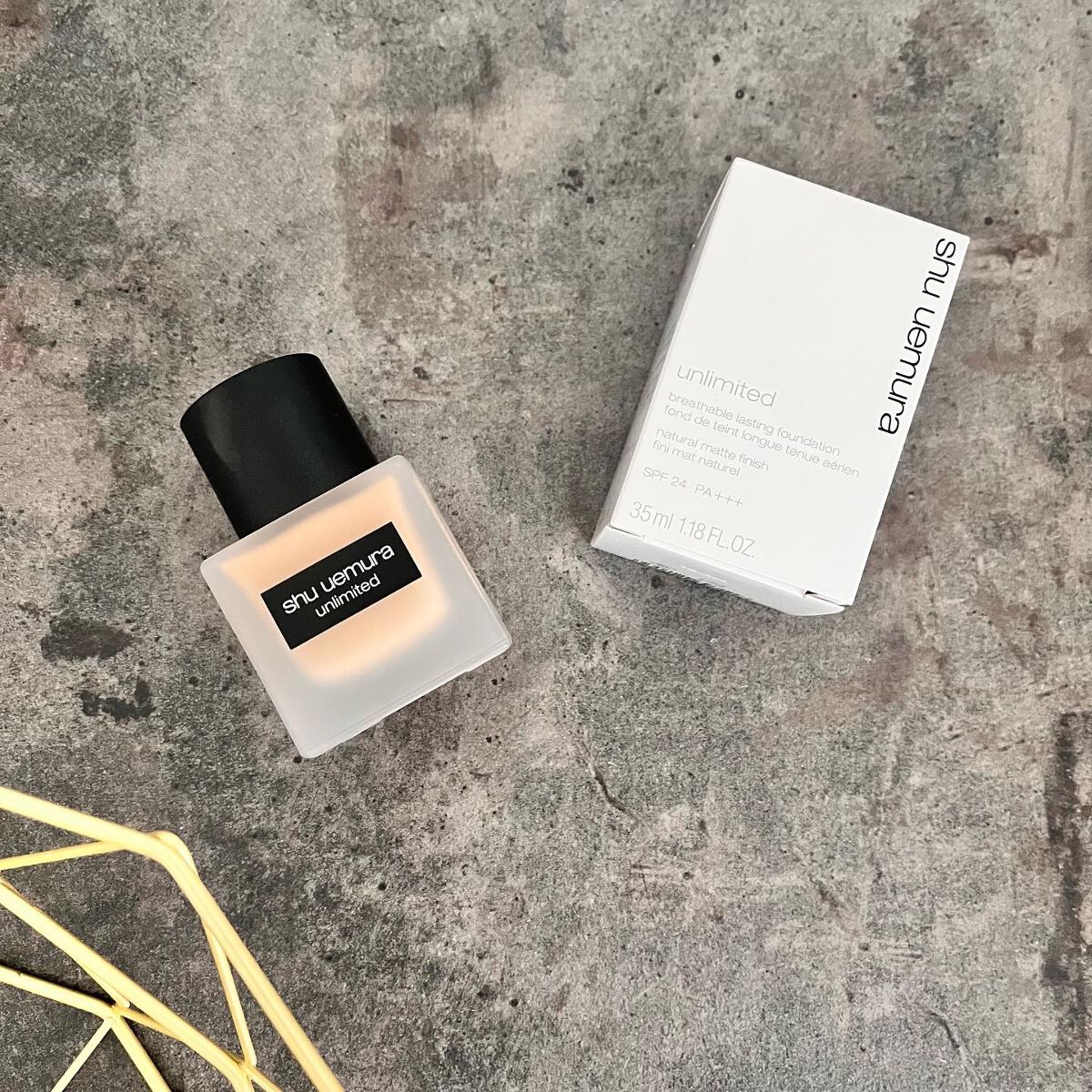 (旧)アンリミテッド ラスティング フルイド/shu uemura/リキッドファンデーションを使ったクチコミ(1枚目)