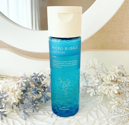 薬用マイクロバブルローション/Macchia Label/化粧水を使ったクチコミ(1枚目)
