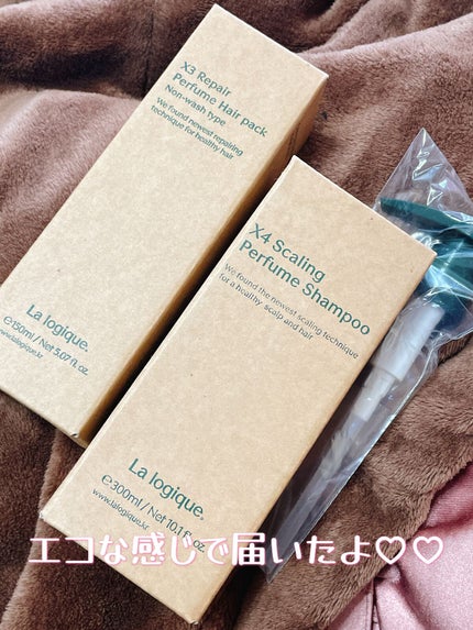 X4 スケーリング パフューム シャンプー /Lalogique/市販シャンプーを使ったクチコミ(2枚目)