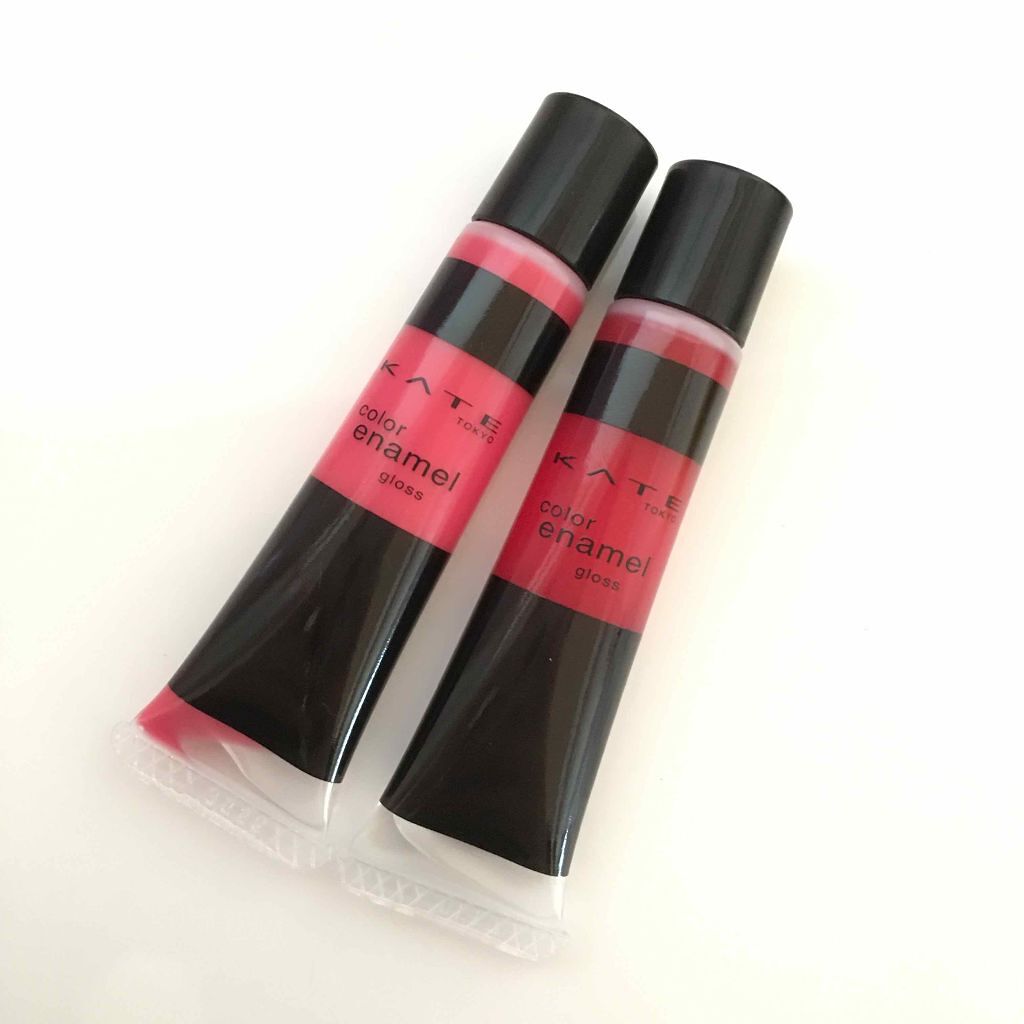 カラーエナメルグロス/KATE/リップグロスを使ったクチコミ(1枚目)