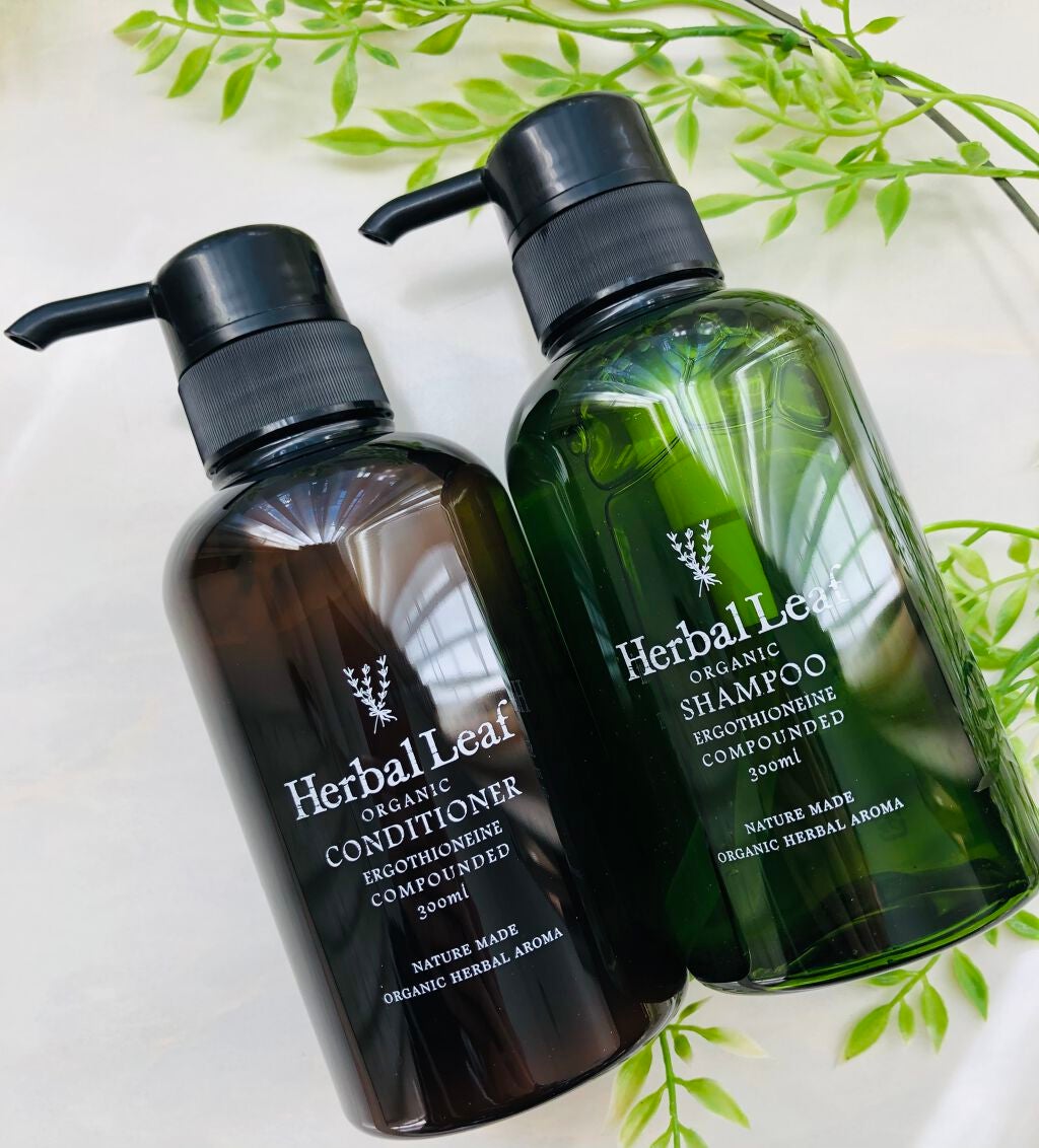 オーガニックシャンプー/コンディショナー/ハーバルリーフ/市販シャンプーを使ったクチコミ(1枚目)