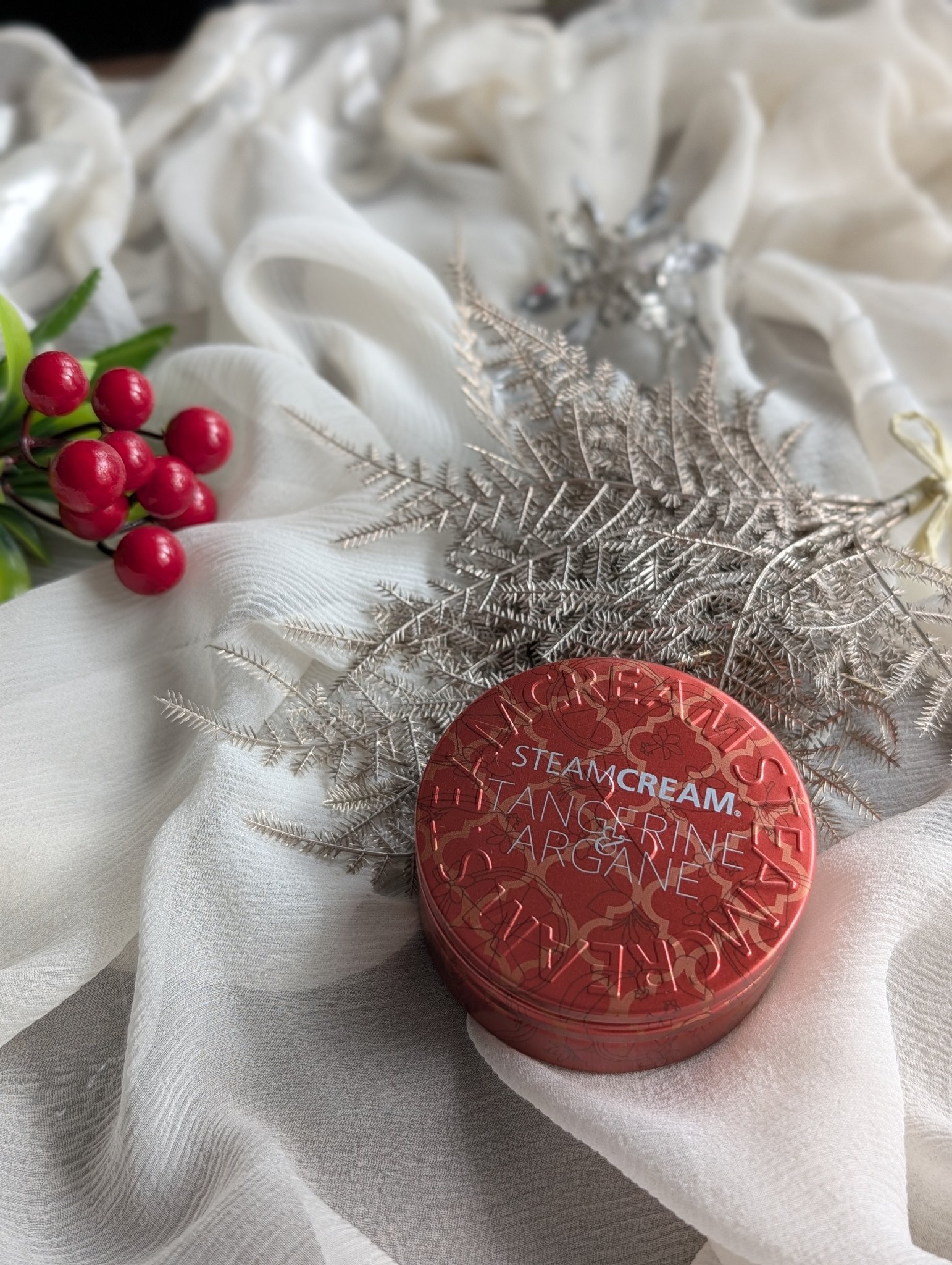 スチームクリーム タンジェリン＆アルガン/STEAMCREAM/ボディクリームを使ったクチコミ（1枚目）