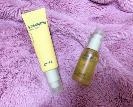 グリーンタンジェリン ビタC ダークスポットケアセラム/goodal/美容液を使ったクチコミ(3枚目)