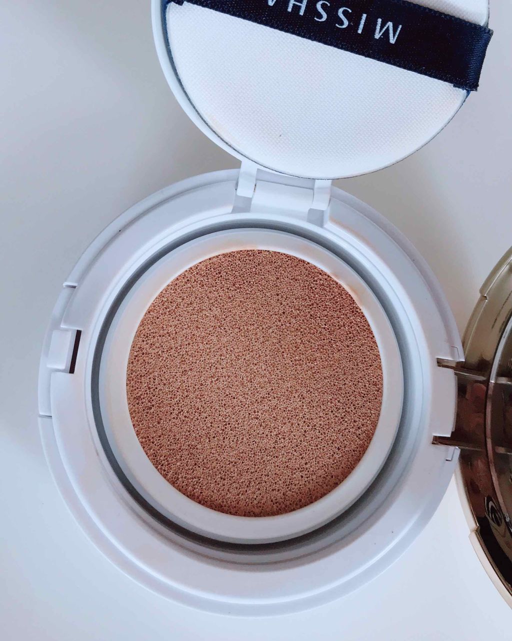 M クッション ファンデーション(モイスチャー)/MISSHA/クッションファンデーションを使ったクチコミ(2枚目)