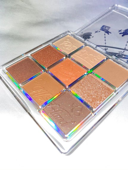 クォーツ 9色アイシャドウパレット(ドリームランドアイシャドウ)/ZEESEA/アイシャドウパレットを使ったクチコミ(2枚目)