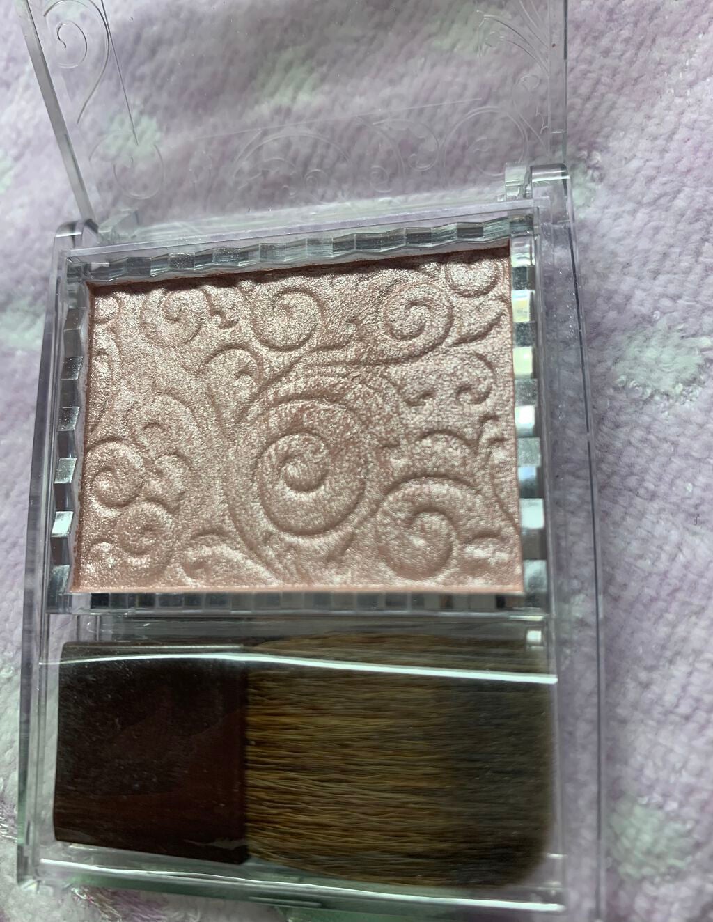 パールグロウハイライト/CEZANNE/パウダーハイライトを使ったクチコミ(2枚目)