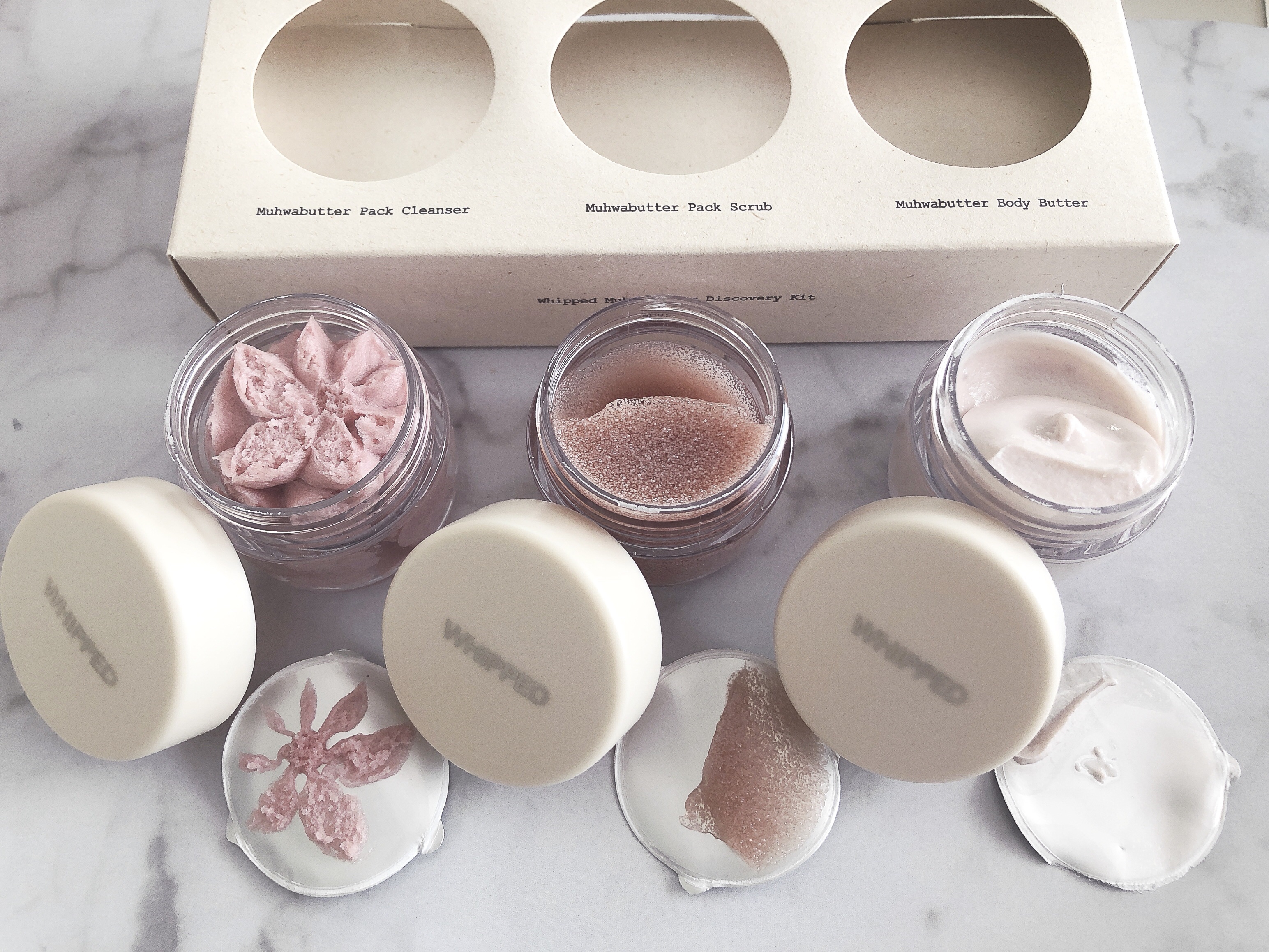 ホイップドムファバターディスカバリーセット/WHIPPED/スキンケアキットを使ったクチコミ（3枚目）