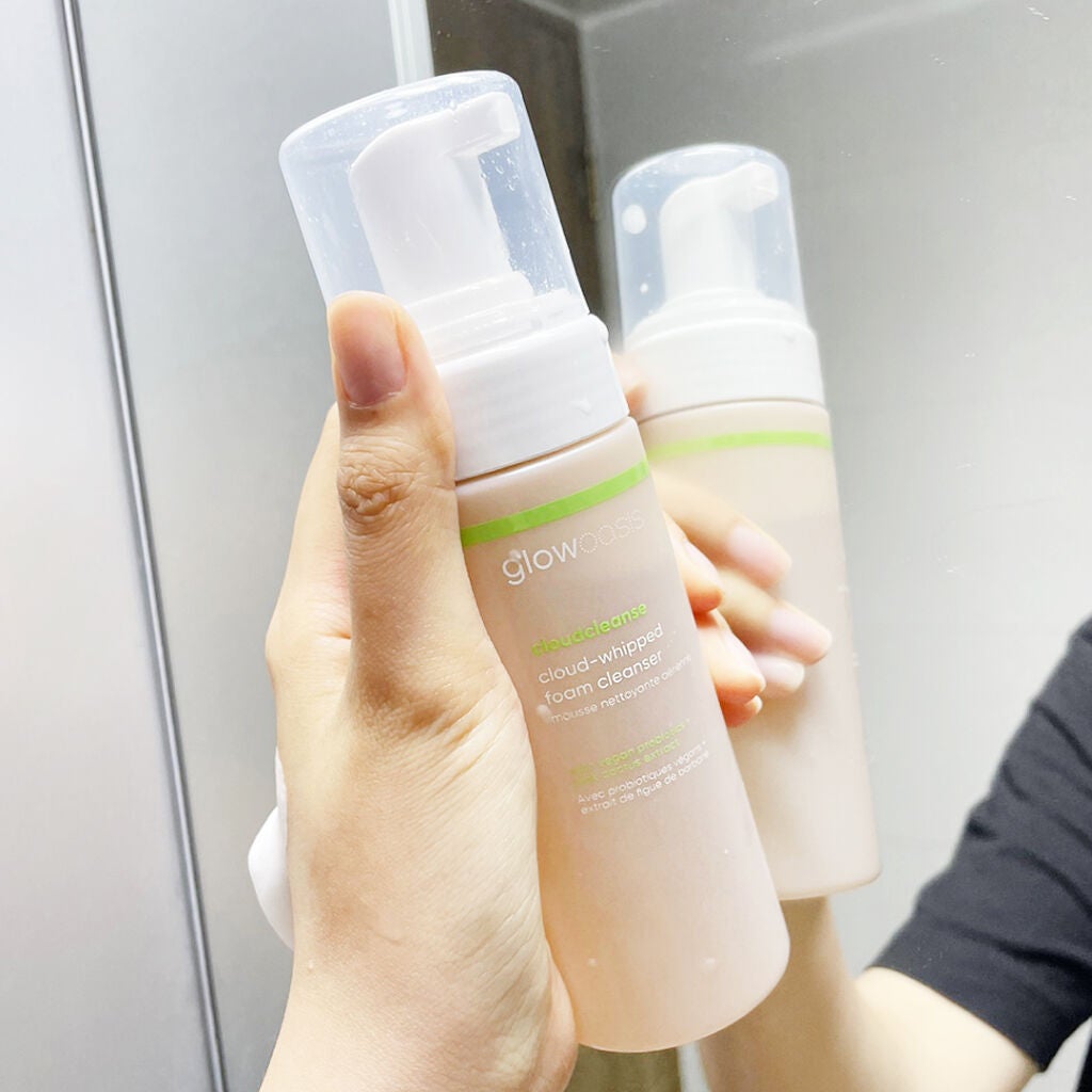 ウンヨンちゃん on LIPS 「グローオアシスクラウドクレンズフォーミングクレンザーでクレンジ..」(3枚目)