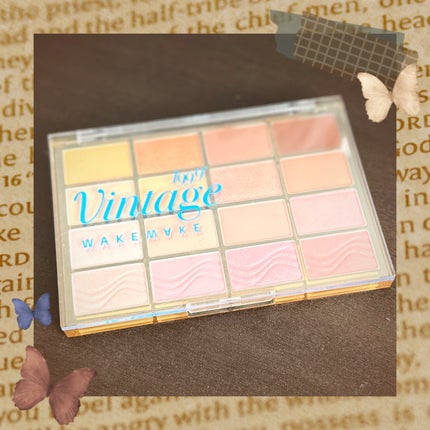 ソフトブラーリングアイパレット/wakemake/アイシャドウパレットを使ったクチコミ(1枚目)