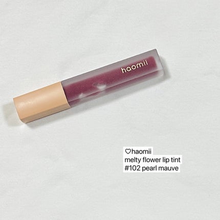 Melty flower lip tint/haomii/口紅を使ったクチコミ(4枚目)