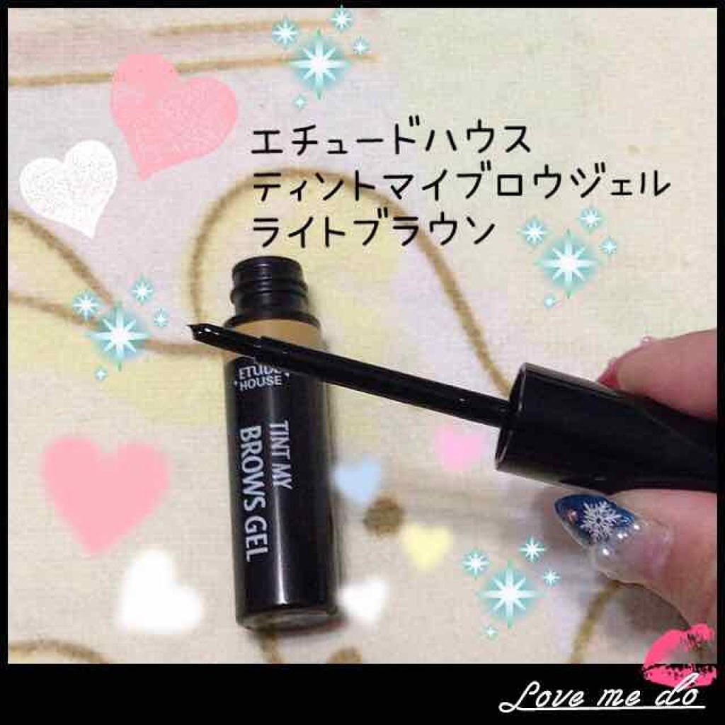 ティントマイブロウ ジェル/ETUDE/眉ティントを使ったクチコミ(1枚目)